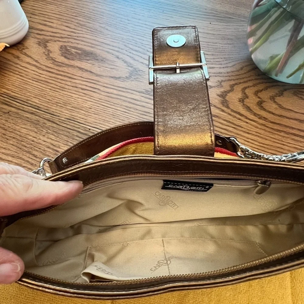 Gianni Carbotti Luxury Bronze Hand / Purse